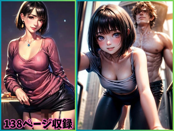 露出の魔力: 美女に誘われた官能的なひととき【夢幻出版【イラスト】2】無料エロ漫画