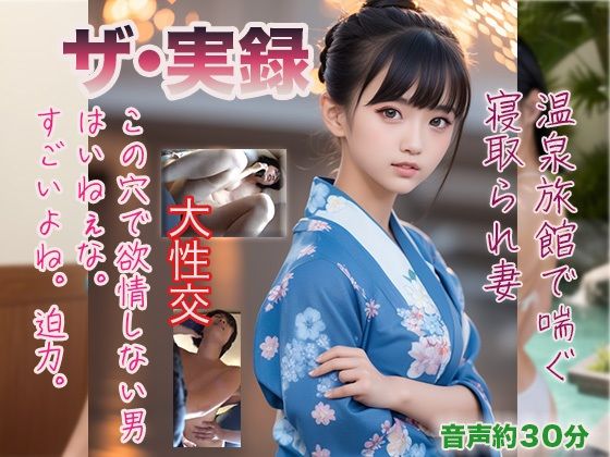 【ザ・実録】温泉旅館で喘ぐ寝取られ妻【ウエゾン】無料エロ漫画