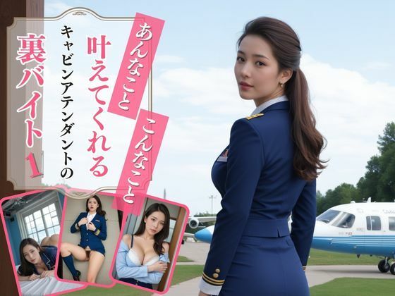 あんなこと、こんなこと、叶えてくれるキャビンアテンダントの裏バイト1【辱め】同人レビュー