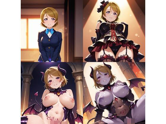 ラブ〇イブ！ 小泉 〇陽 悪堕ち快楽堕ち【CR】無料エロ漫画