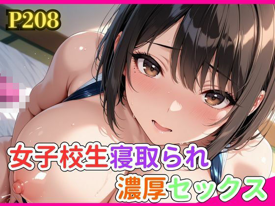 女子校生寝取られ濃厚セックス【にん肉】無料エロ漫画