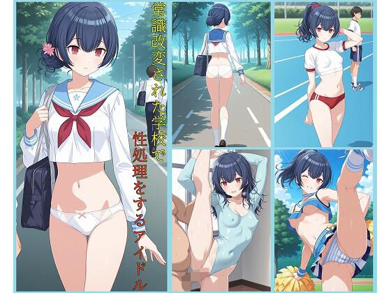 常識改変された学校で性処理をするアイドル 杜〇凛世編【制服】同人レビュー