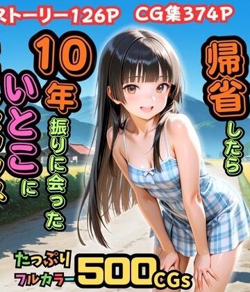 【500枚】夏休みに田舎に帰省したら10年振りに会ったいとこに中出しセックスさせてもらって気持ち良すぎた話【従妹同士の夏の中出しセックス】【ピストン工房】