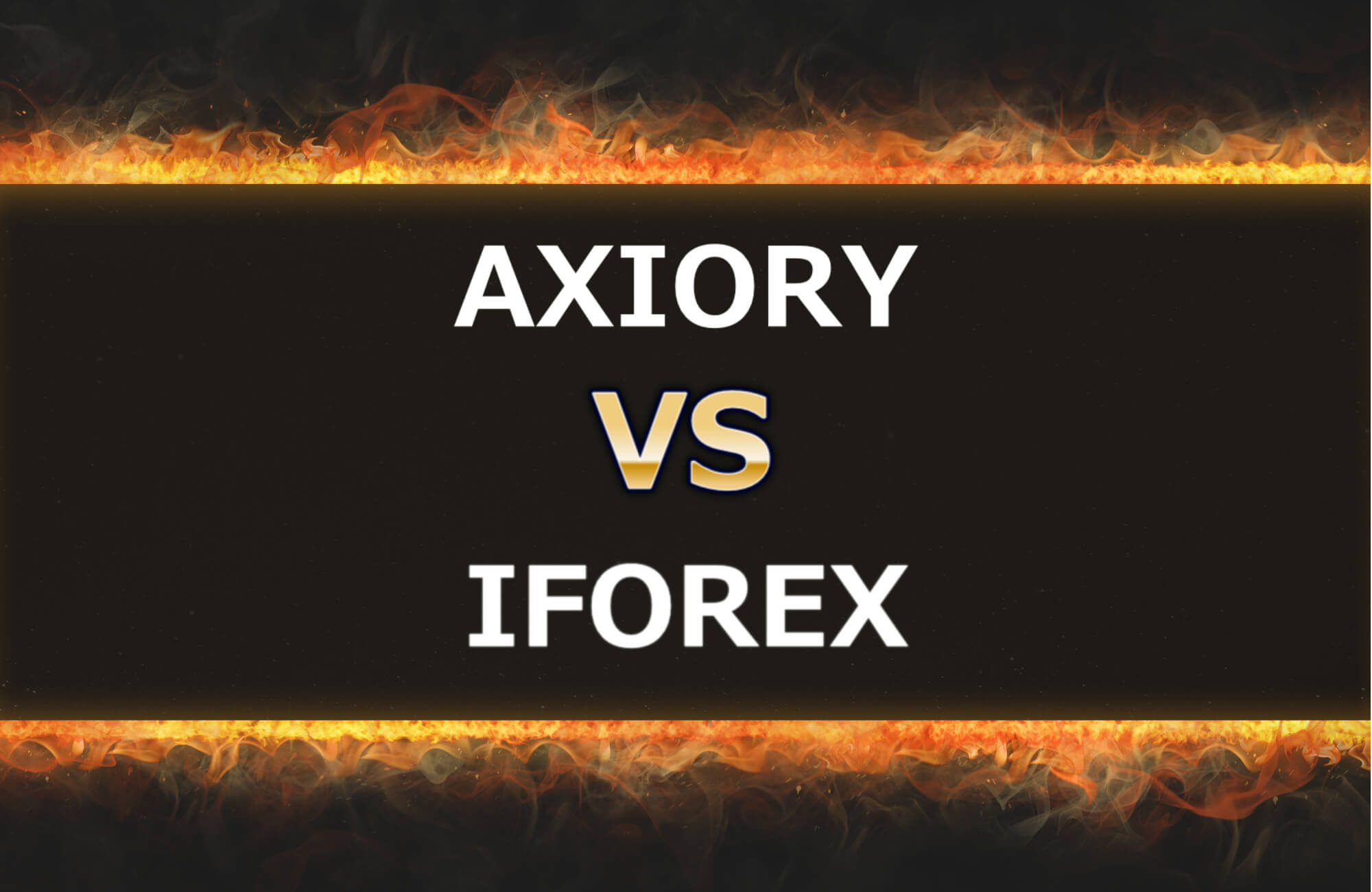 AXIORYとIFOREXを8つの項目で比較