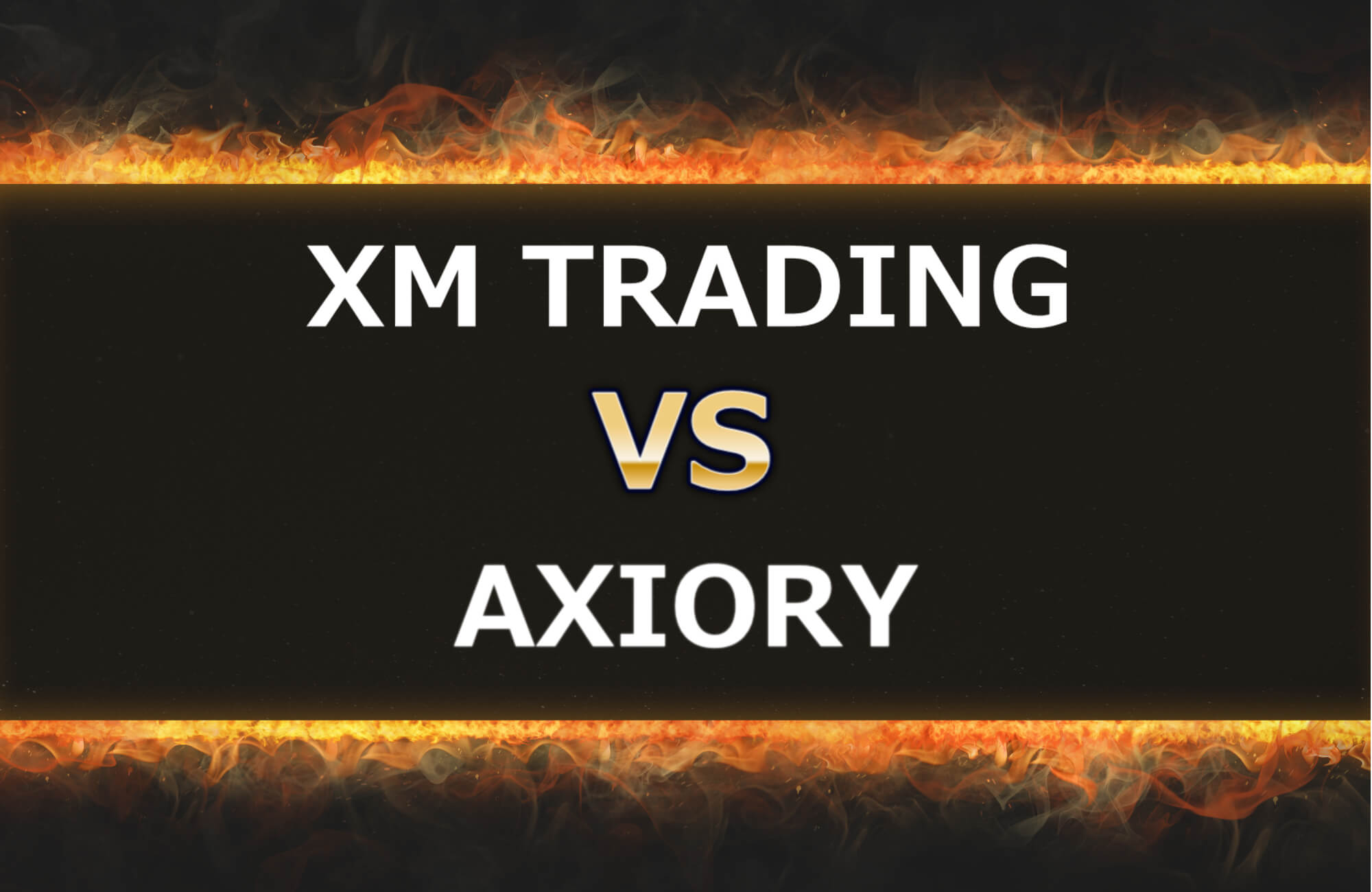 XM/XMTradingとAXIORYを8つの項目で比較